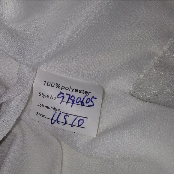 🆕️👰Romantic Bridal Wedding Mermaid Sexy Slit With V-neck, SZ 10 - Picture 15 of 16